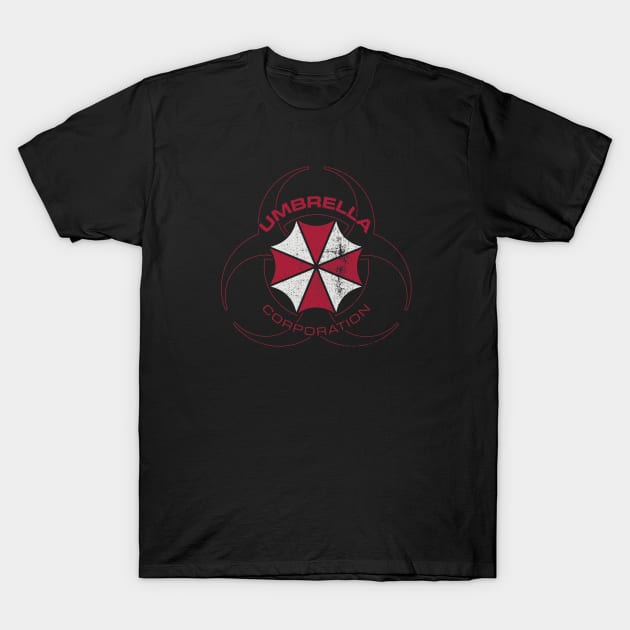 Umbrella Corp. Biohazard T-Shirt by MattDesignOne